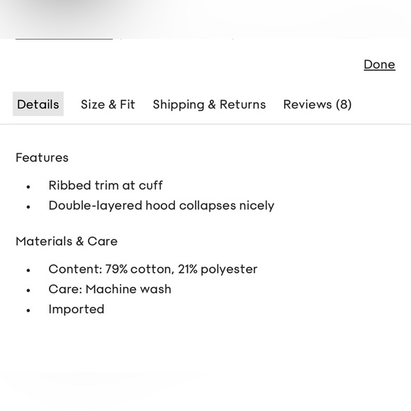 Aritzia The Group by Babaton West Coast Hoodie, oversized slightly cropped - Picture 7 of 12